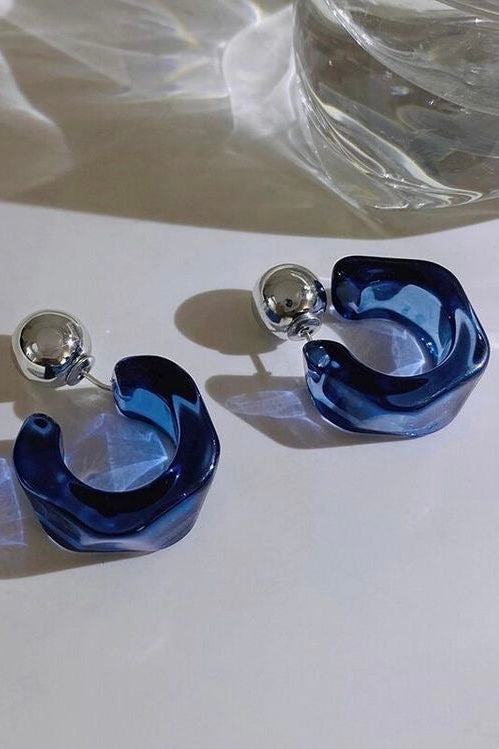 Blue Earring
