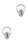 Circle and Knot Earring