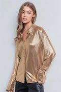 GOLD BLOUSE