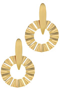GOLD MJ EARRINGS