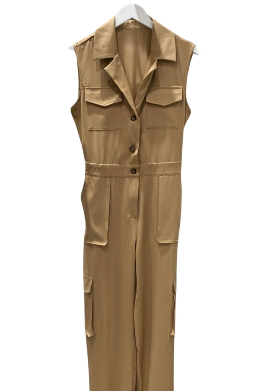 CHIC COCOA JUMPSUIT
