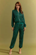 GREEN JOGGER SET