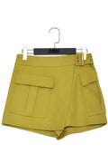 GREEN STYLED SKORT